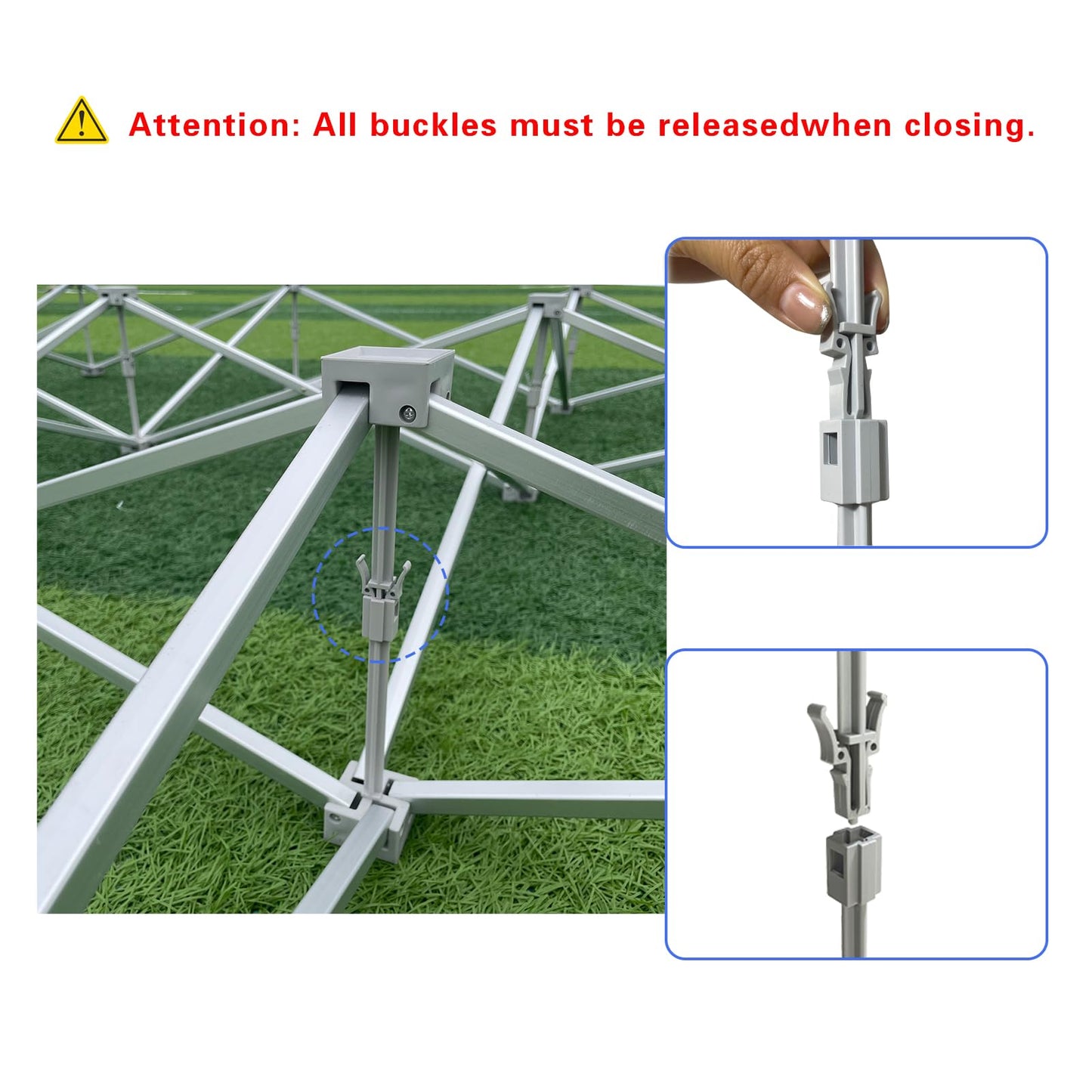 AD.HOOMAI UPGRADE 8x10ft Portable Aluminum Tension Fabric Pop Up Display Stand for Trade Show Backdrop Booth Display Stand,Carrying Bag with two wheels(frame only)