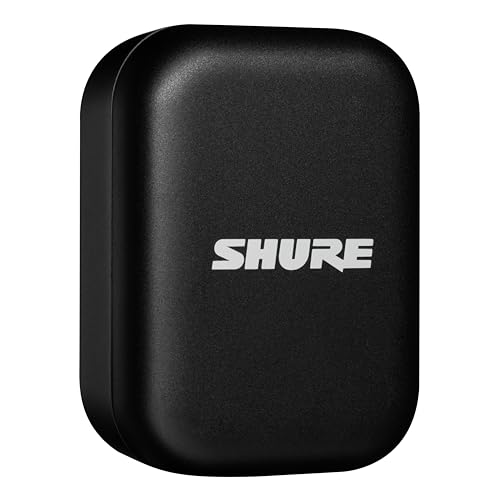 Shure MoveMic Two - Pro Direct to Phone Wireless Lavalier Microphones for iPhone & Android, 2 Bluetooth Mini Mics, 24 Hours Charge, Quick Set Up, IPX4, Compact & Portable Clip Lavs (MV-Two-Z7)