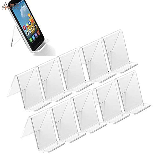 10x Mobile Phone Display Holder Cellphone Stand Retail Show Rack Mounts Acrylic