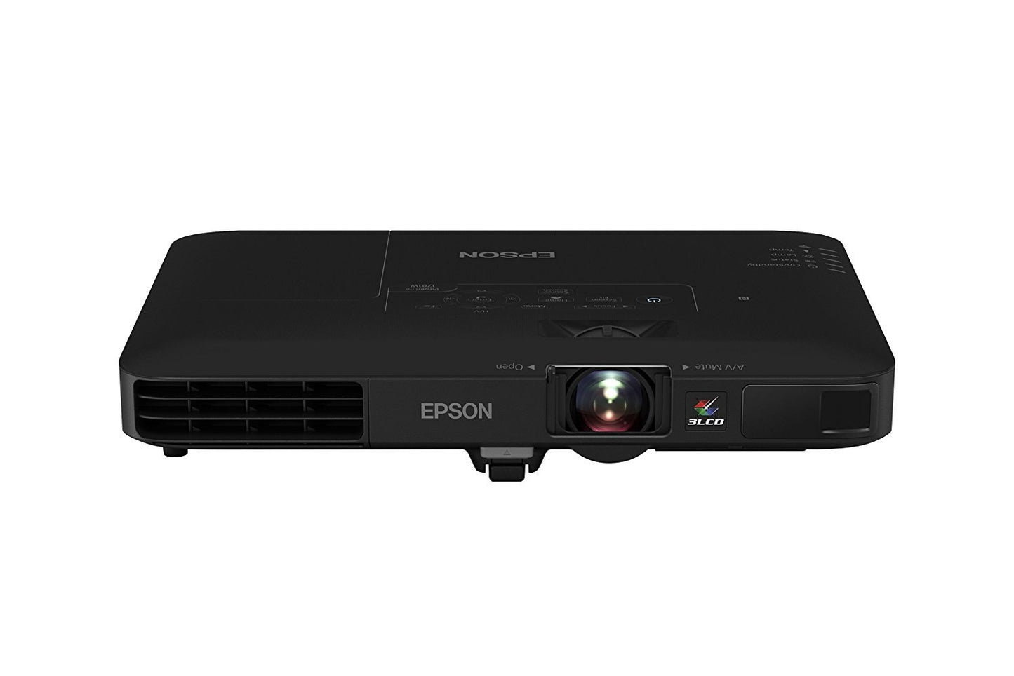 Epson PowerLite 1781W WXGA, 3,200 lumens color brightness (color light output), 3,200 lumens white brightness wireless 3LCD Portable Projector , Black